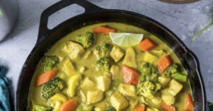 Curry verduras