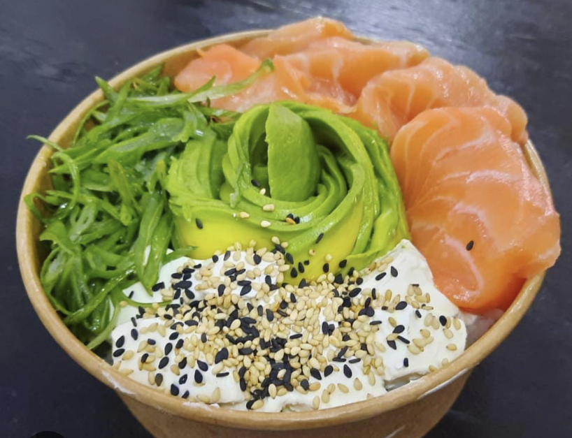 Gohan salmón